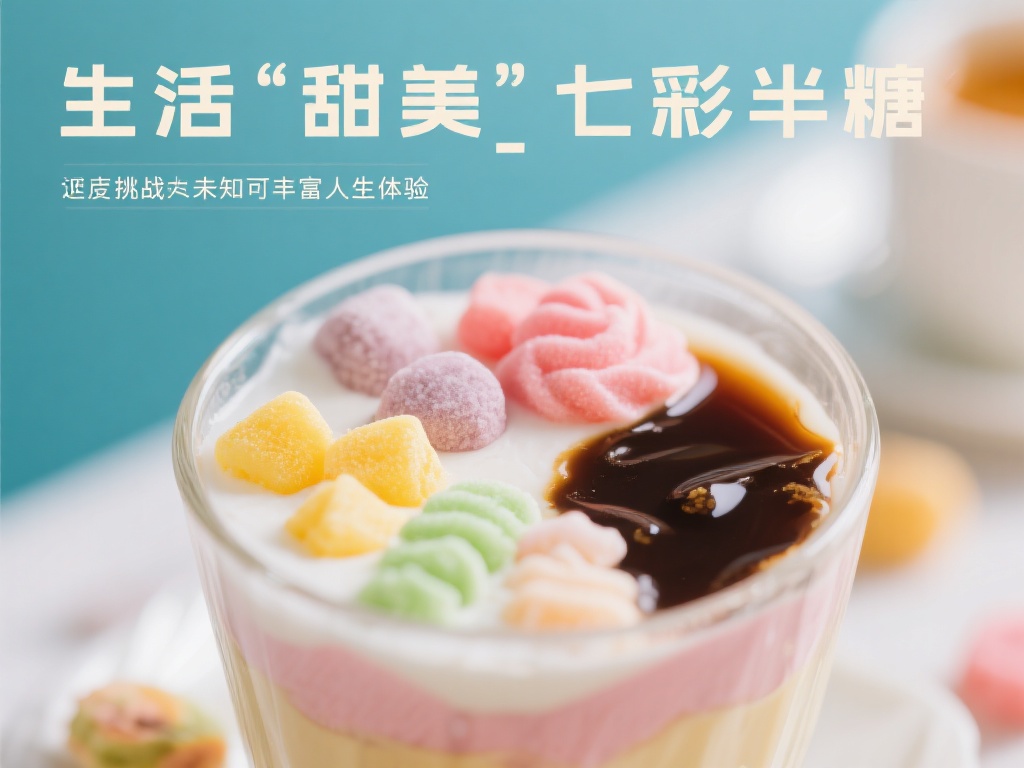 探索七彩半糖的梦幻甜蜜世界